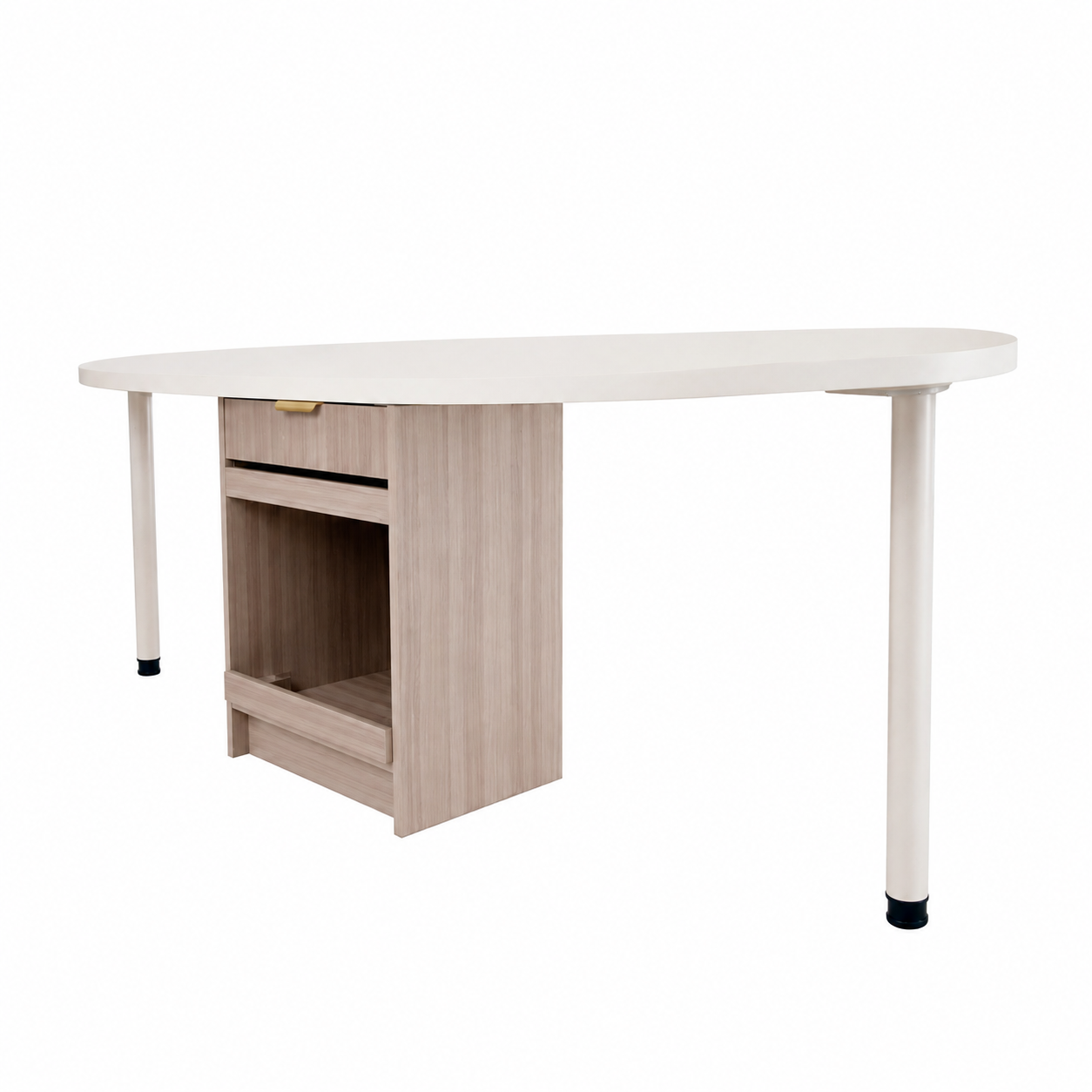 table de ventes double pour magasin optique